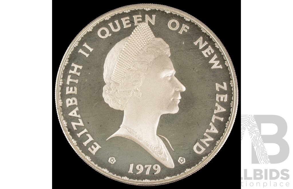New Zealand 1979 Silver One Dollar Coin .925
