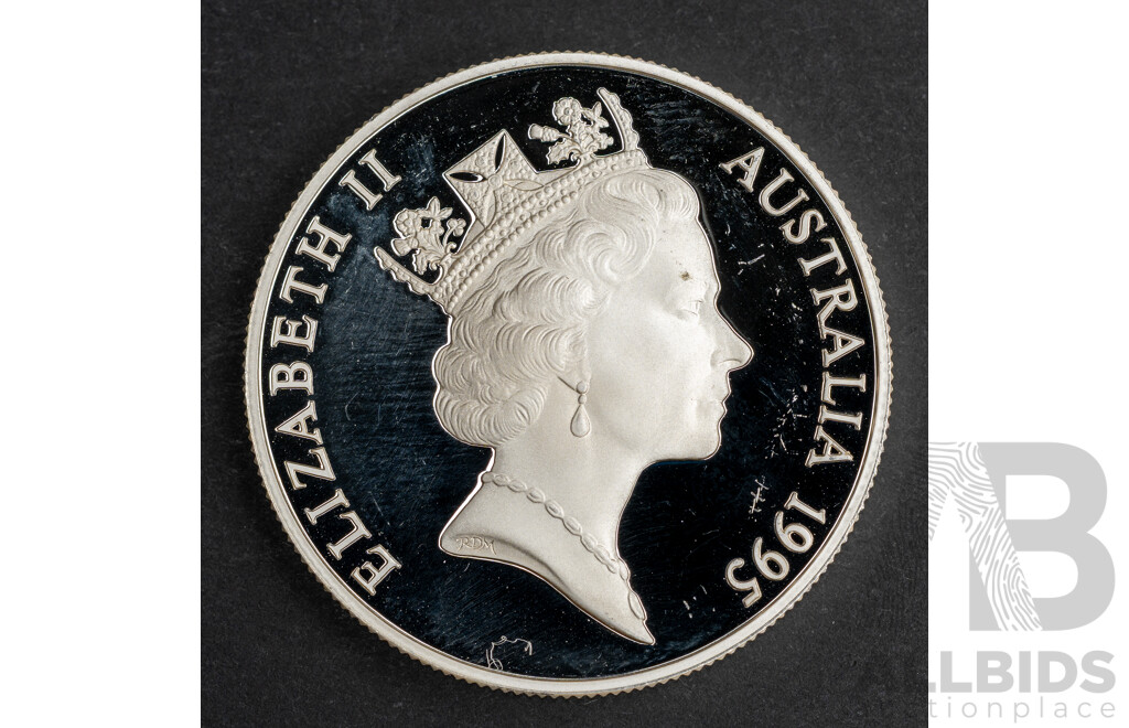 Australian 1995 Silver Proof Ten Dollar Coin, Numbat .925