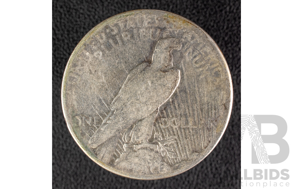 USA 1926 Silver Peace Dollar, San Francisco Mint .900