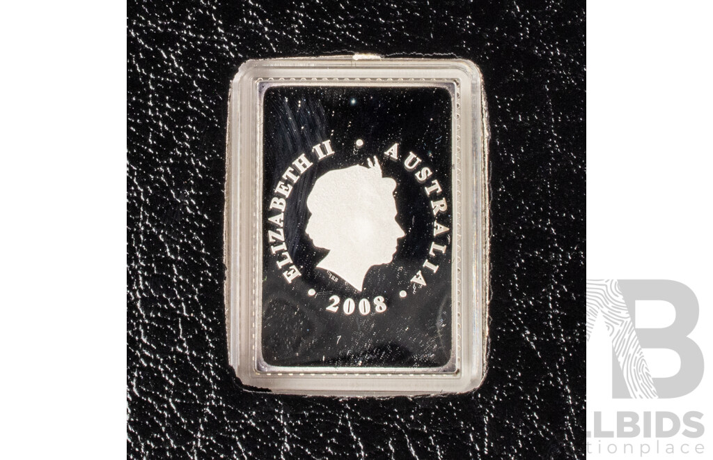 Australian 2008 Silver Fifty Cent Stamp-Coin, Beijing Olympic Games .999