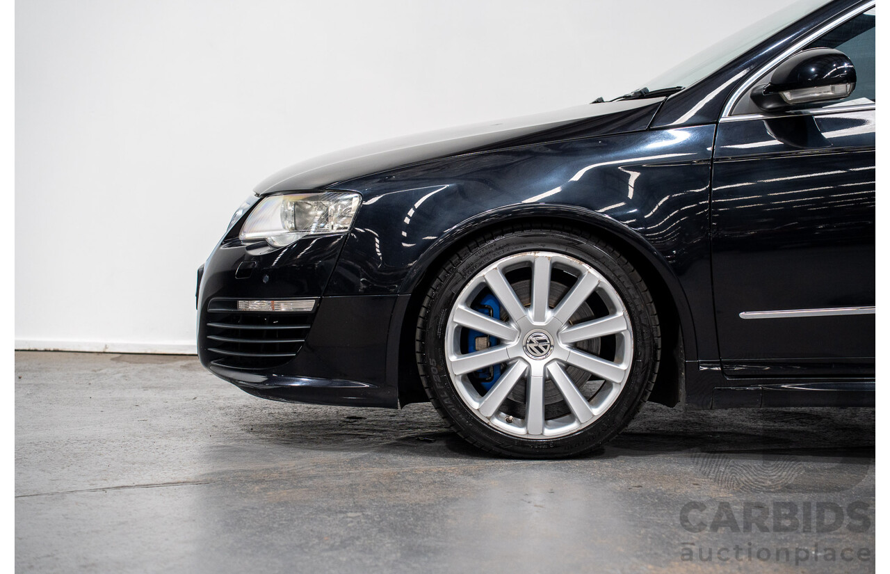10/2009 Volkswagen Passat R36 (AWD) 3C MY09 UPGRADE 4d Sedan Deep Black Turbo 3.6L