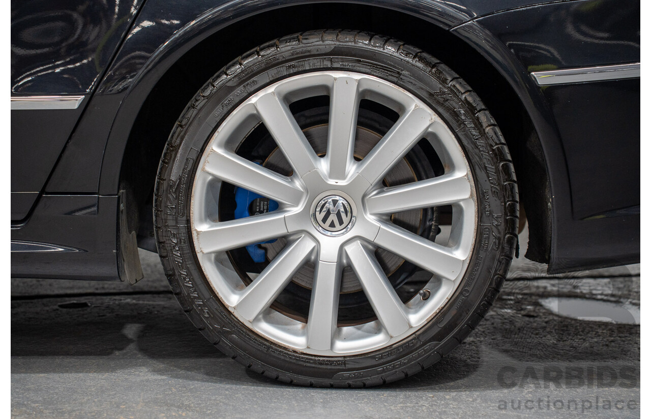 10/2009 Volkswagen Passat R36 (AWD) 3C MY09 UPGRADE 4d Sedan Deep Black Turbo 3.6L