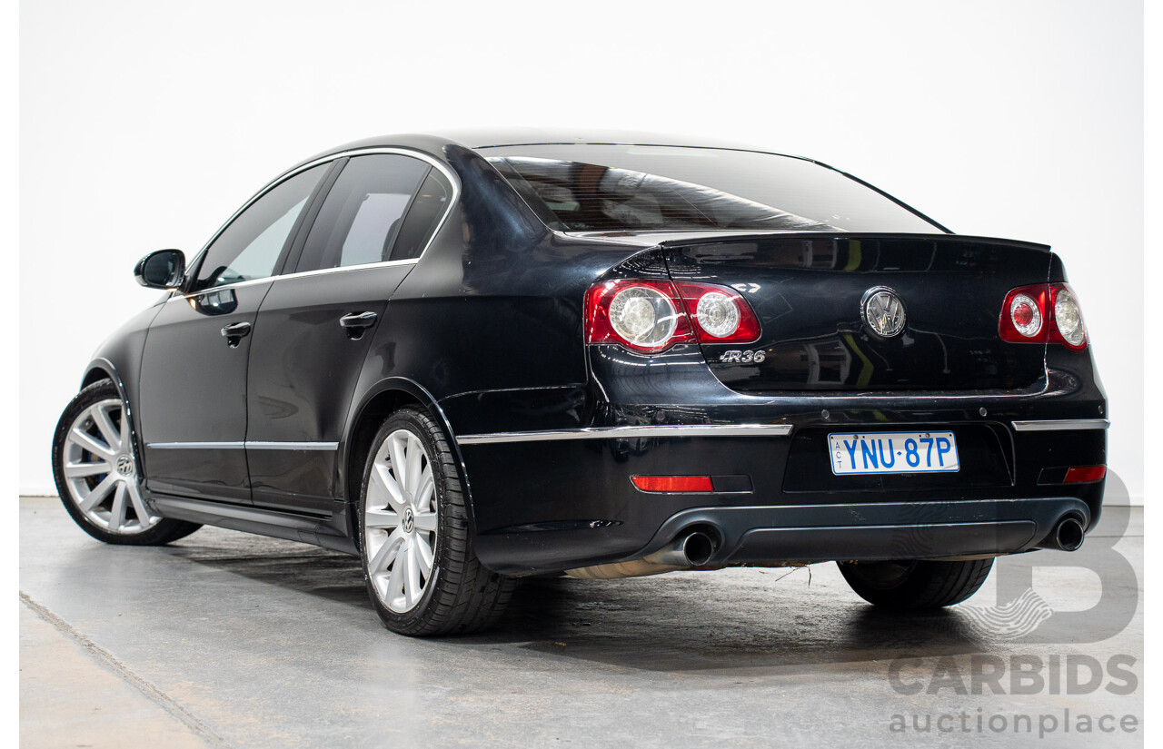 10/2009 Volkswagen Passat R36 (AWD) 3C MY09 UPGRADE 4d Sedan Deep Black Turbo 3.6L