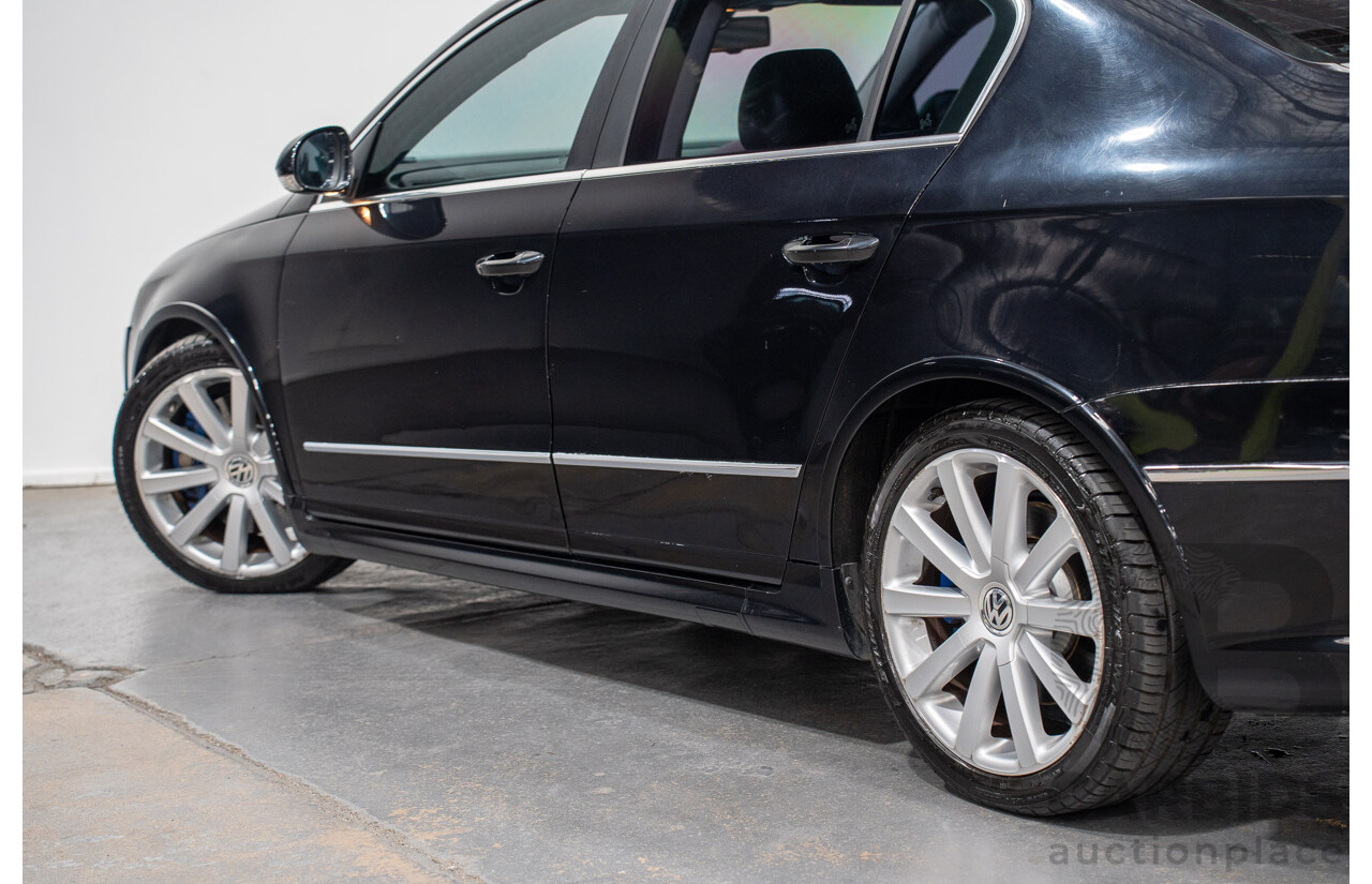 10/2009 Volkswagen Passat R36 (AWD) 3C MY09 UPGRADE 4d Sedan Deep Black Turbo 3.6L