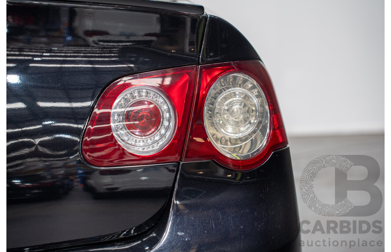 10/2009 Volkswagen Passat R36 (AWD) 3C MY09 UPGRADE 4d Sedan Deep Black Turbo 3.6L