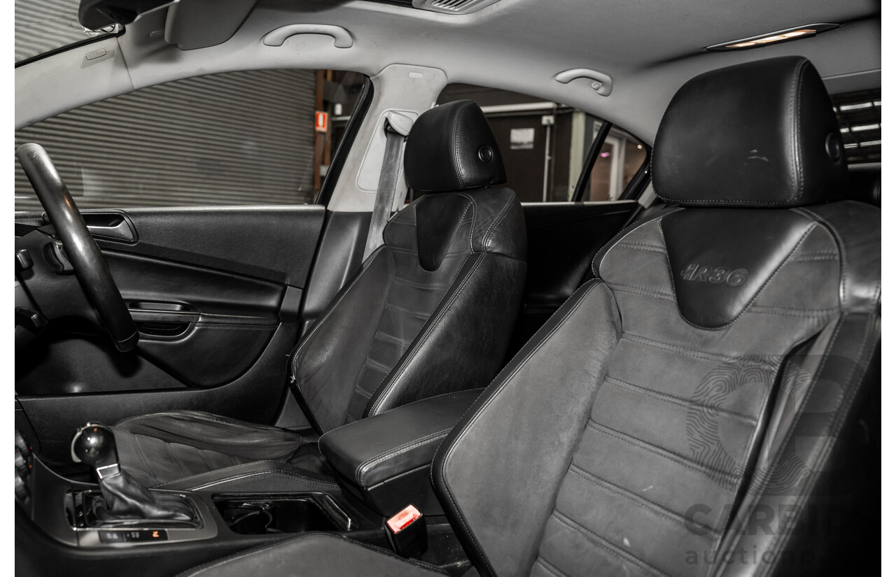 10/2009 Volkswagen Passat R36 (AWD) 3C MY09 UPGRADE 4d Sedan Deep Black Turbo 3.6L