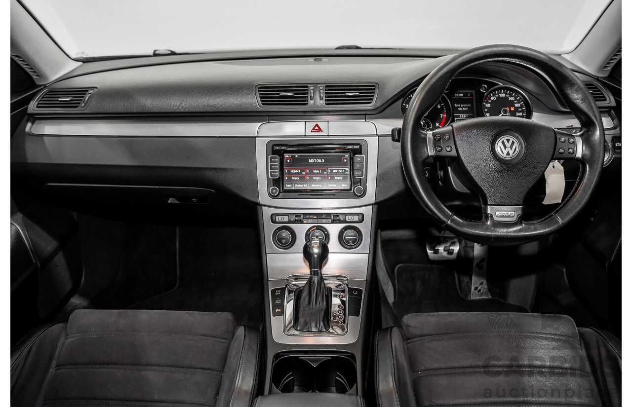 10/2009 Volkswagen Passat R36 (AWD) 3C MY09 UPGRADE 4d Sedan Deep Black Turbo 3.6L