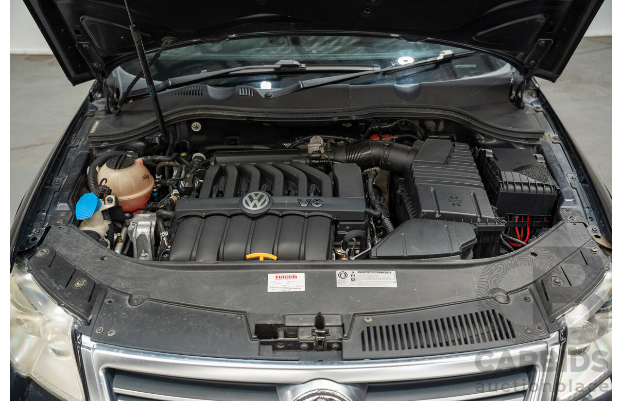 10/2009 Volkswagen Passat R36 (AWD) 3C MY09 UPGRADE 4d Sedan Deep Black Turbo 3.6L