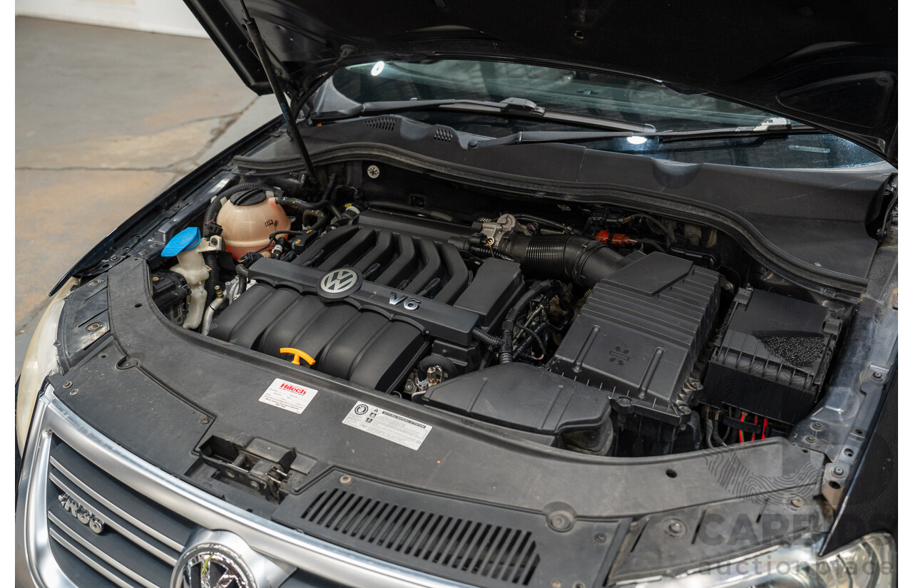 10/2009 Volkswagen Passat R36 (AWD) 3C MY09 UPGRADE 4d Sedan Deep Black Turbo 3.6L