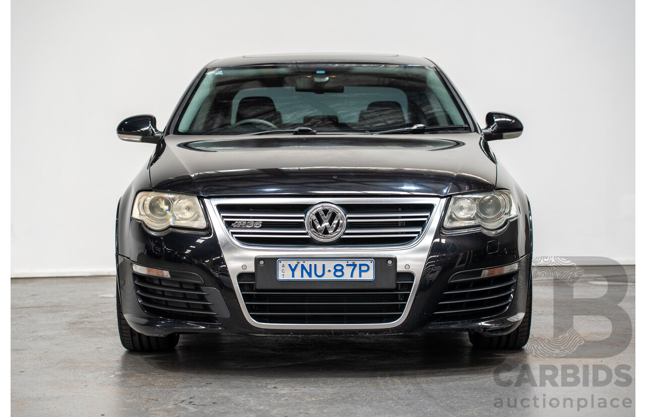 10/2009 Volkswagen Passat R36 (AWD) 3C MY09 UPGRADE 4d Sedan Deep Black Turbo 3.6L