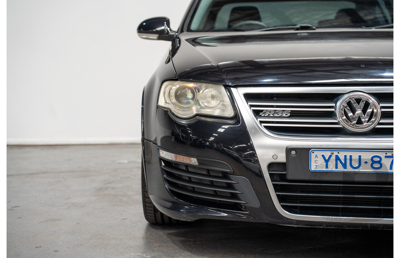10/2009 Volkswagen Passat R36 (AWD) 3C MY09 UPGRADE 4d Sedan Deep Black Turbo 3.6L