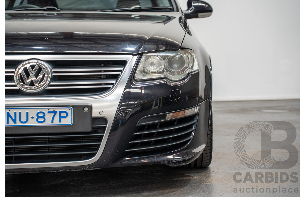 10/2009 Volkswagen Passat R36 (AWD) 3C MY09 UPGRADE 4d Sedan Deep Black Turbo 3.6L