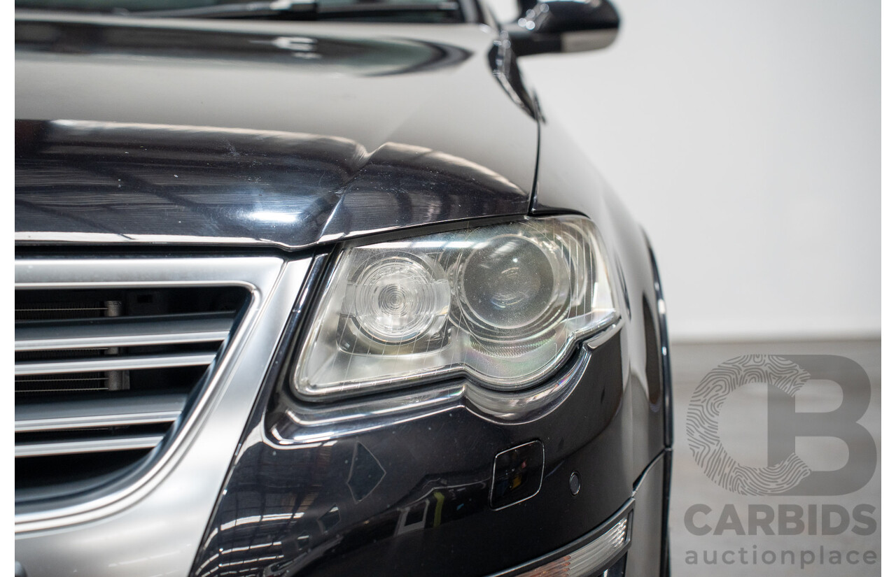 10/2009 Volkswagen Passat R36 (AWD) 3C MY09 UPGRADE 4d Sedan Deep Black Turbo 3.6L