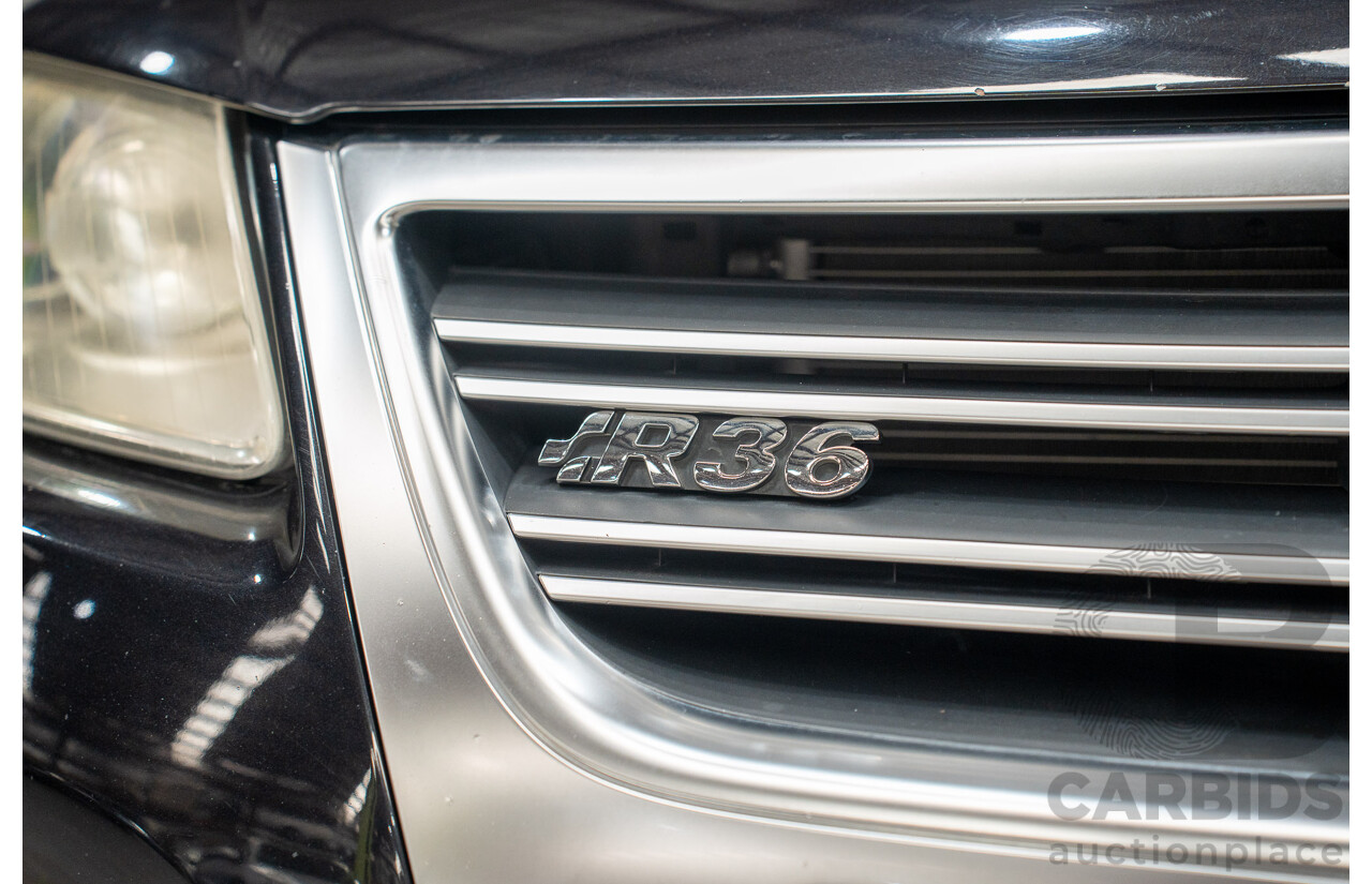 10/2009 Volkswagen Passat R36 (AWD) 3C MY09 UPGRADE 4d Sedan Deep Black Turbo 3.6L