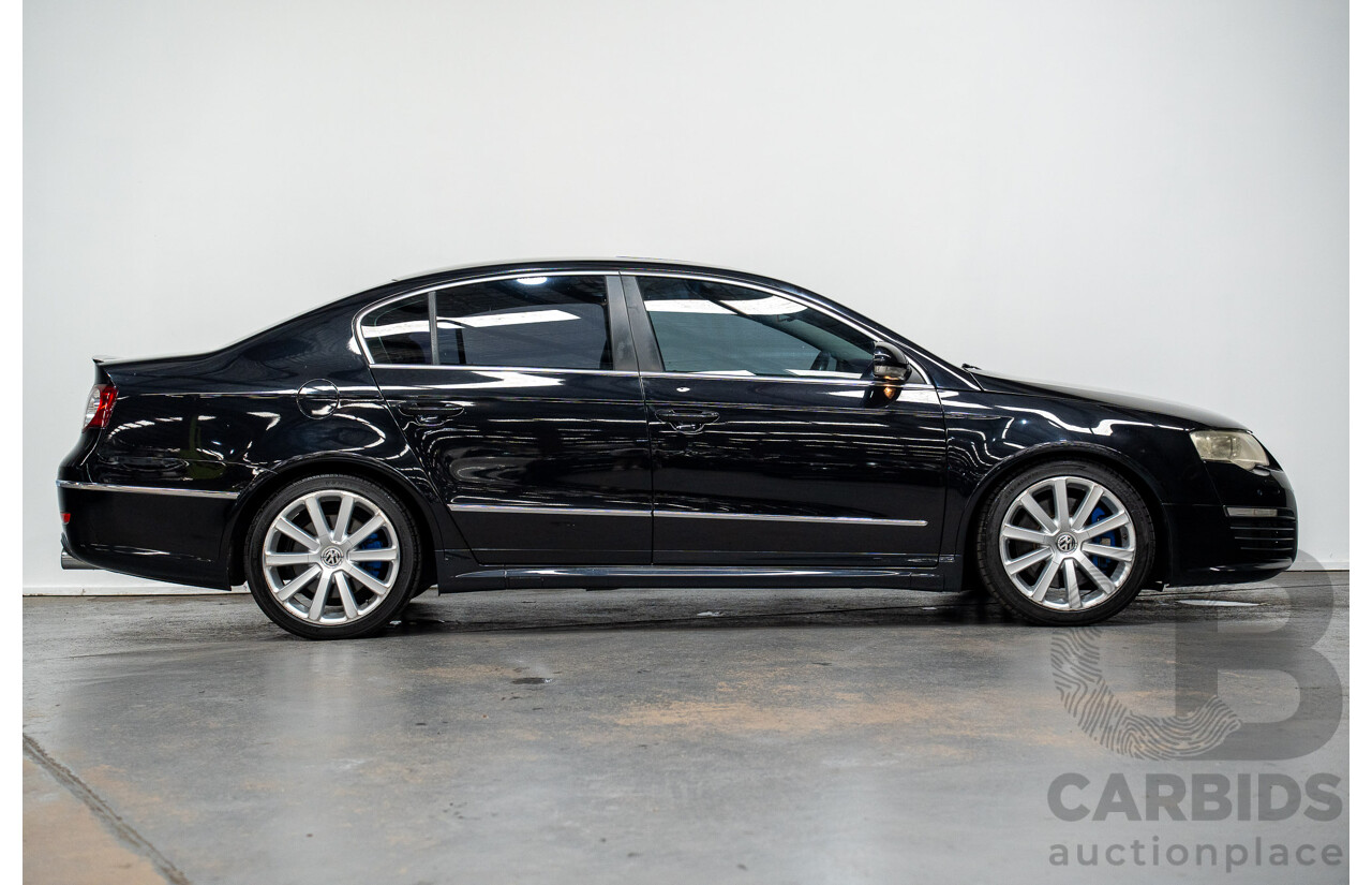 10/2009 Volkswagen Passat R36 (AWD) 3C MY09 UPGRADE 4d Sedan Deep Black Turbo 3.6L