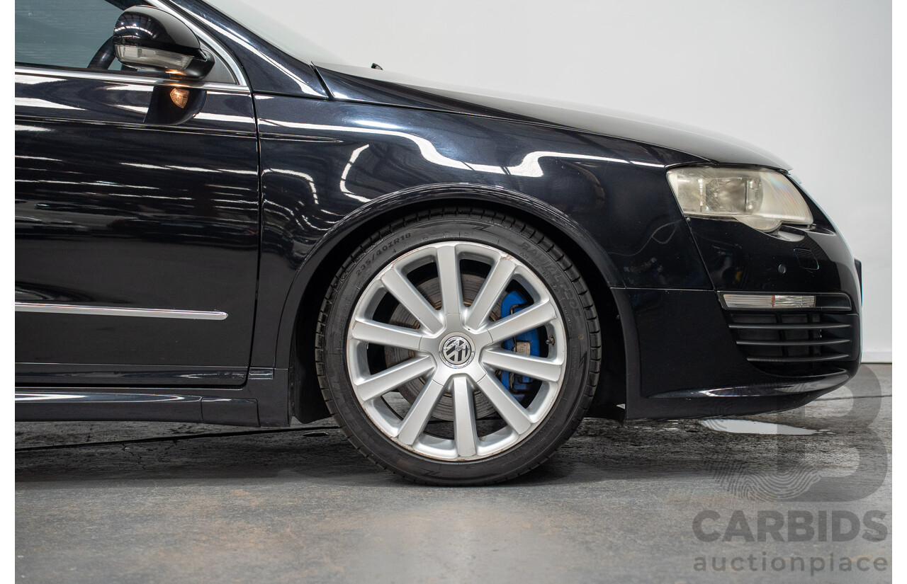 10/2009 Volkswagen Passat R36 (AWD) 3C MY09 UPGRADE 4d Sedan Deep Black Turbo 3.6L