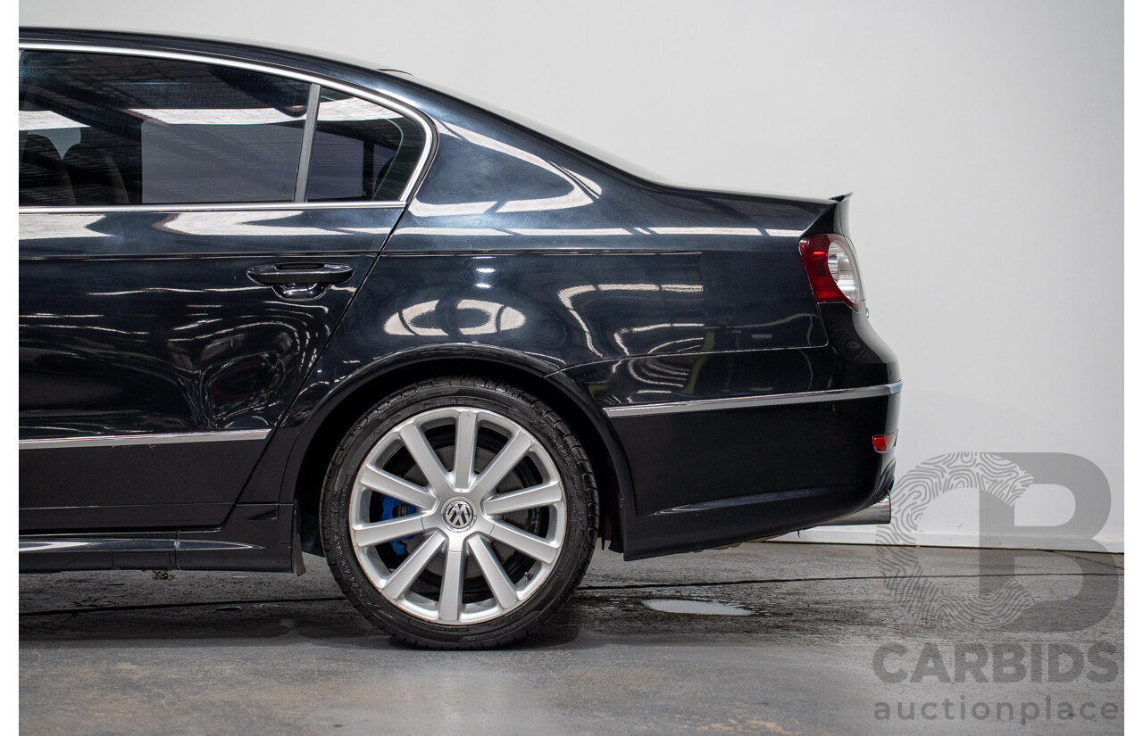 10/2009 Volkswagen Passat R36 (AWD) 3C MY09 UPGRADE 4d Sedan Deep Black Turbo 3.6L
