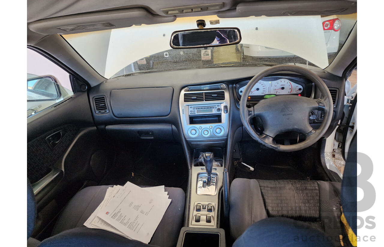 9/2003 Mitsubishi Magna Sports AWD TJ 4d Sedan White 3.5L