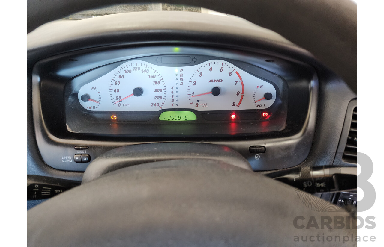 9/2003 Mitsubishi Magna Sports AWD TJ 4d Sedan White 3.5L