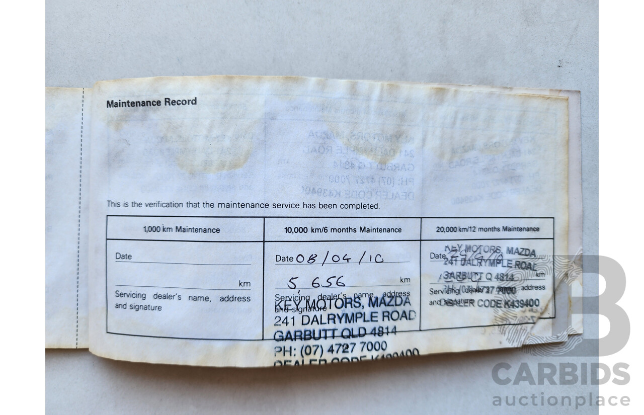 9/2009 Mazda Mazda3 MAXX BL 4d Sedan Grey 2.0L