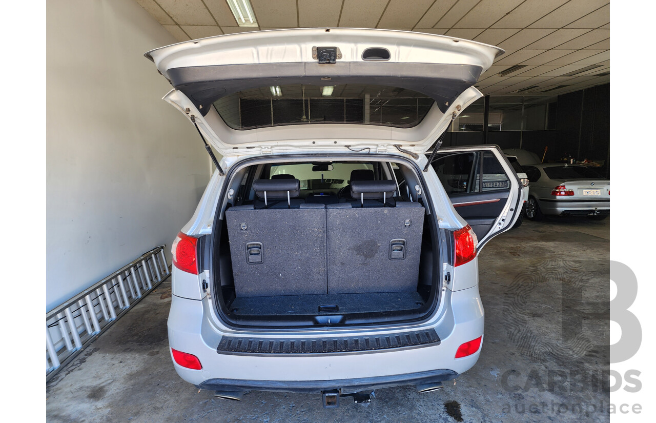 2/2008 Hyundai Santa Fe SLX CRDi (4x4) CM MY07 UPGRADE 4d Wagon Silver 2.2L