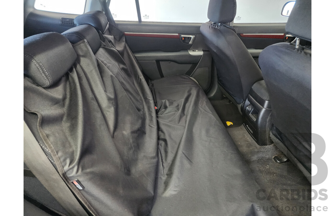 2/2008 Hyundai Santa Fe SLX CRDi (4x4) CM MY07 UPGRADE 4d Wagon Silver 2.2L