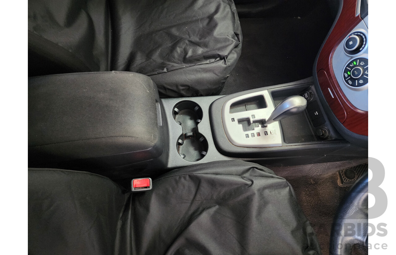 2/2008 Hyundai Santa Fe SLX CRDi (4x4) CM MY07 UPGRADE 4d Wagon Silver 2.2L