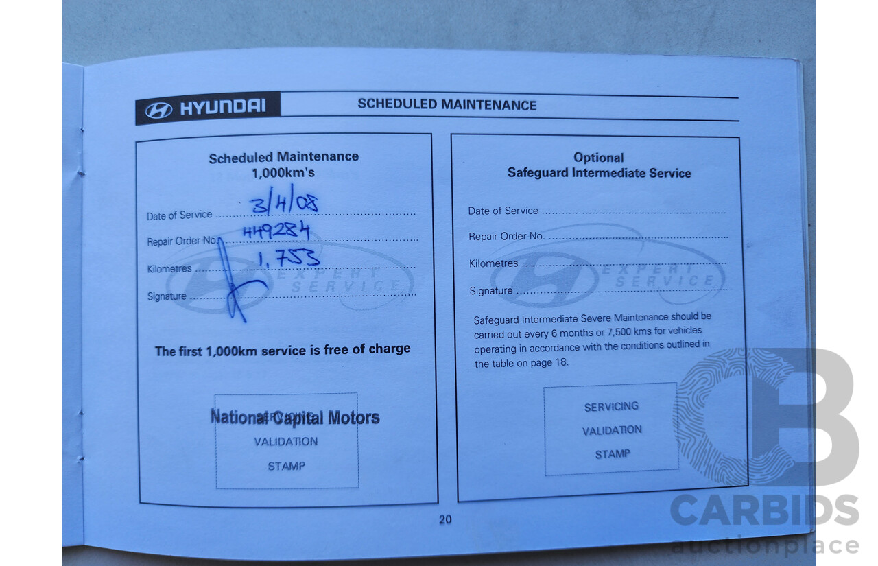 2/2008 Hyundai Santa Fe SLX CRDi (4x4) CM MY07 UPGRADE 4d Wagon Silver 2.2L