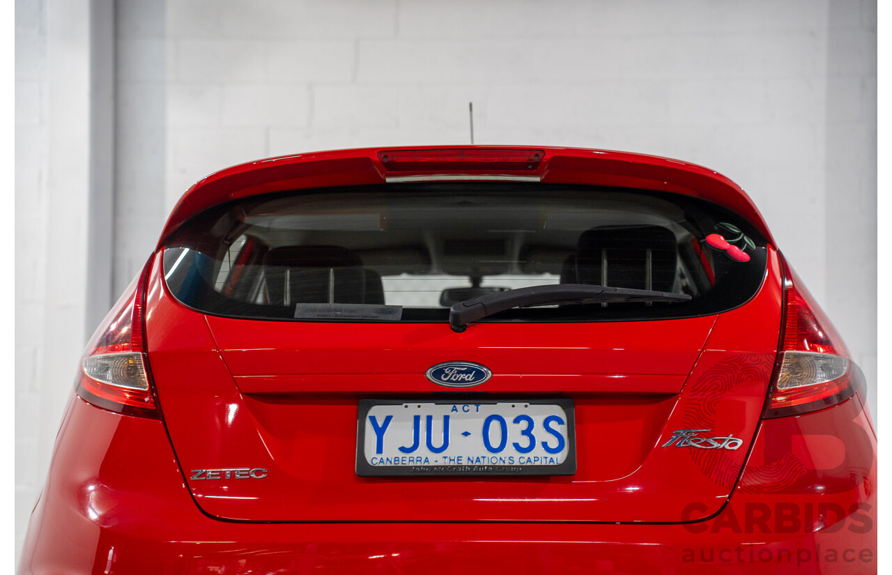 3/2013 Ford Fiesta Zetec WT 5d Hatchback True Red 1.6L