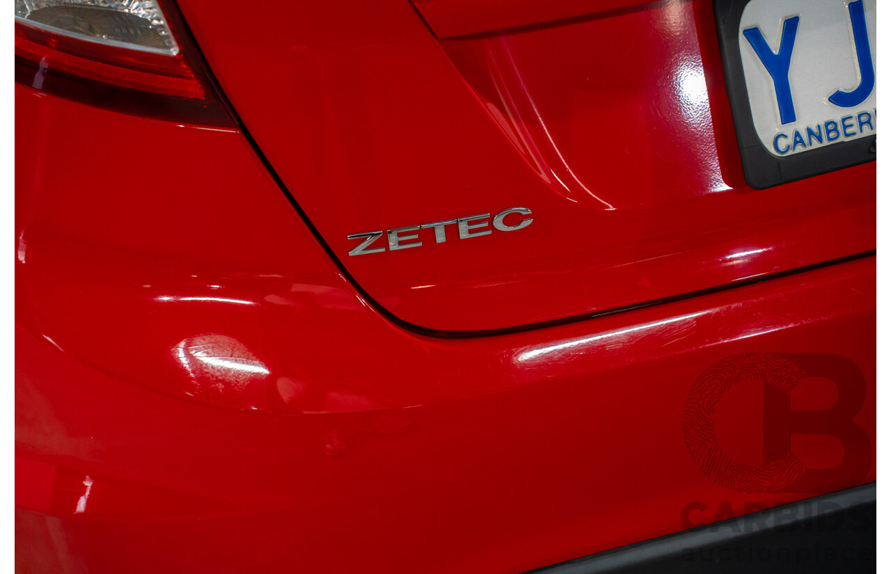 3/2013 Ford Fiesta Zetec WT 5d Hatchback True Red 1.6L