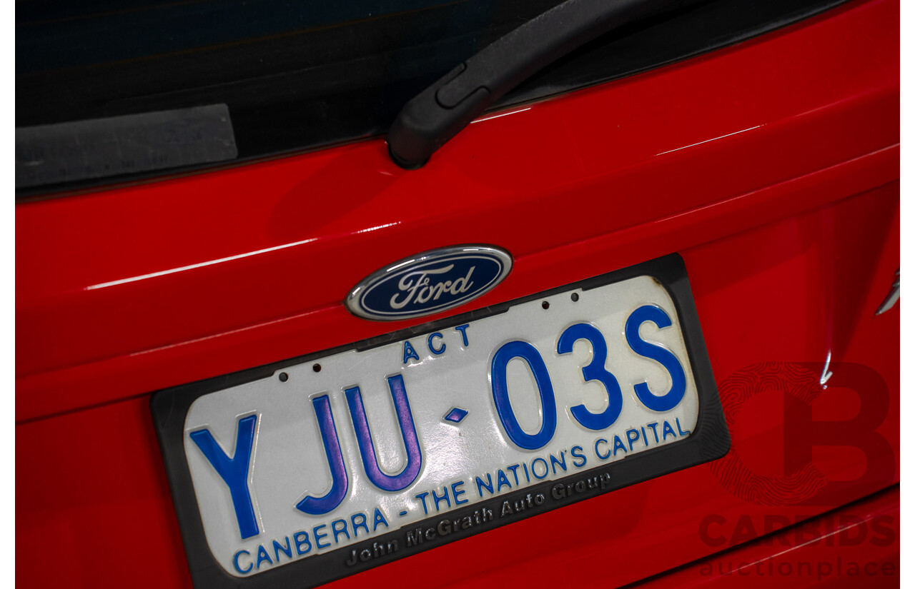 3/2013 Ford Fiesta Zetec WT 5d Hatchback True Red 1.6L