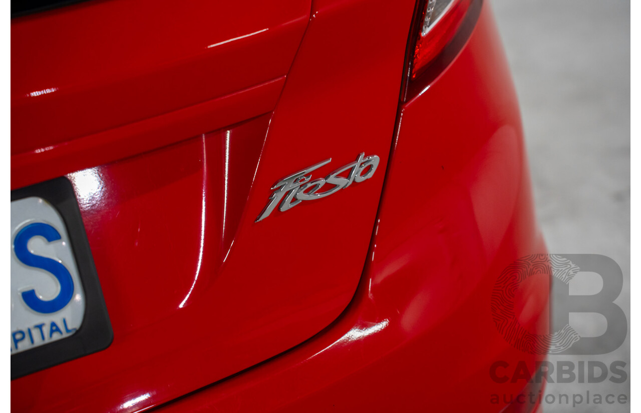 3/2013 Ford Fiesta Zetec WT 5d Hatchback True Red 1.6L