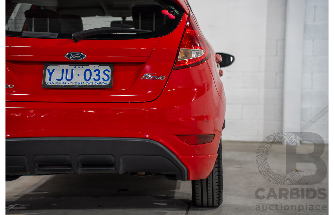 3/2013 Ford Fiesta Zetec WT 5d Hatchback True Red 1.6L