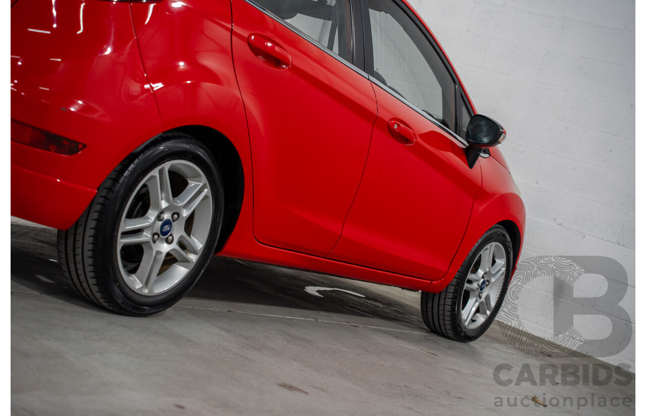 3/2013 Ford Fiesta Zetec WT 5d Hatchback True Red 1.6L