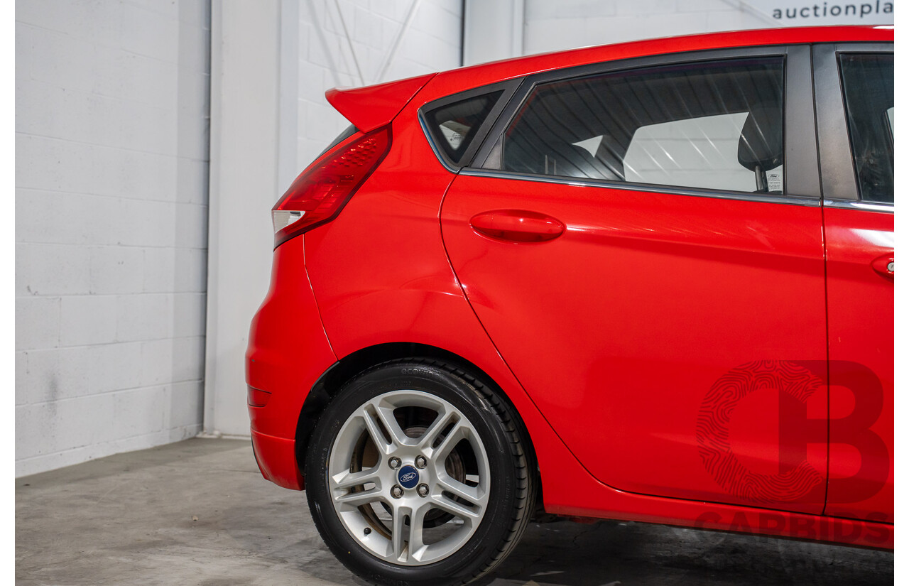 3/2013 Ford Fiesta Zetec WT 5d Hatchback True Red 1.6L