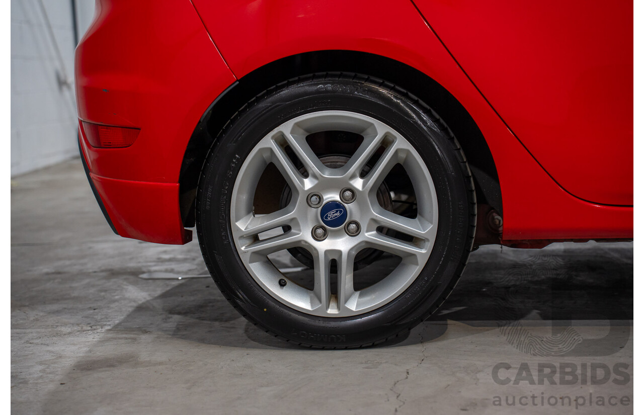 3/2013 Ford Fiesta Zetec WT 5d Hatchback True Red 1.6L