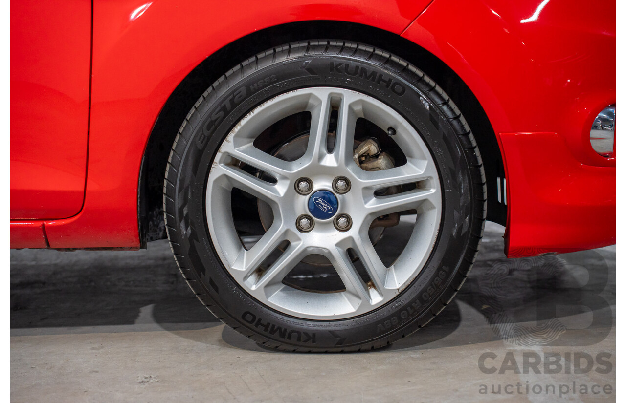 3/2013 Ford Fiesta Zetec WT 5d Hatchback True Red 1.6L