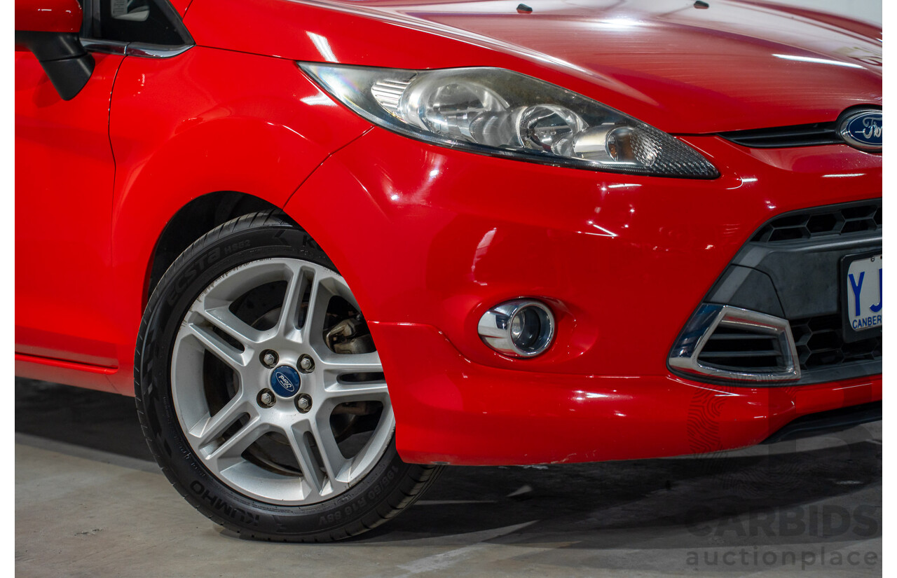 3/2013 Ford Fiesta Zetec WT 5d Hatchback True Red 1.6L