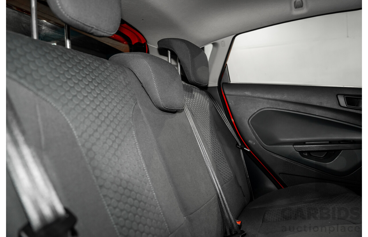 3/2013 Ford Fiesta Zetec WT 5d Hatchback True Red 1.6L