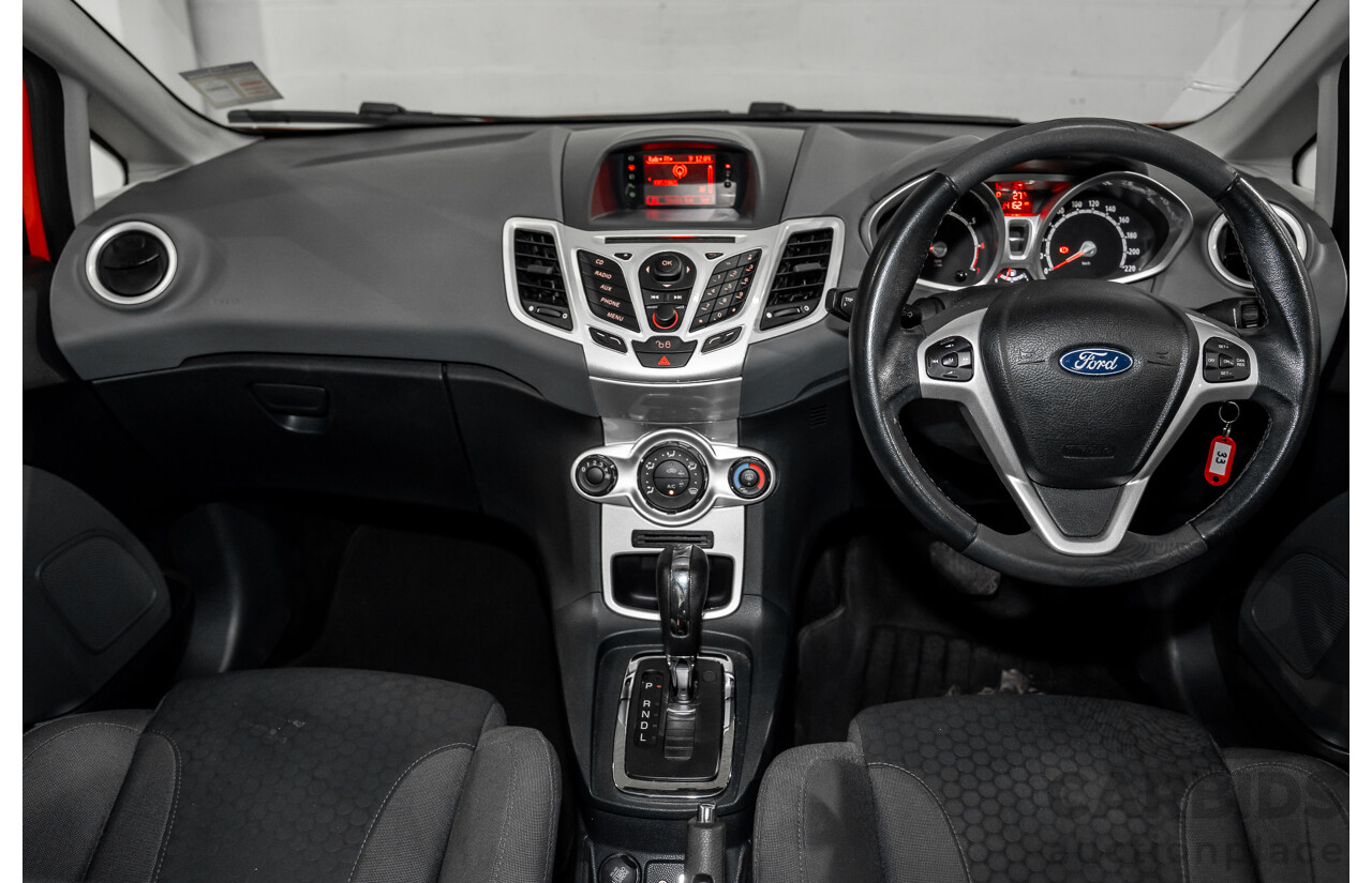 3/2013 Ford Fiesta Zetec WT 5d Hatchback True Red 1.6L