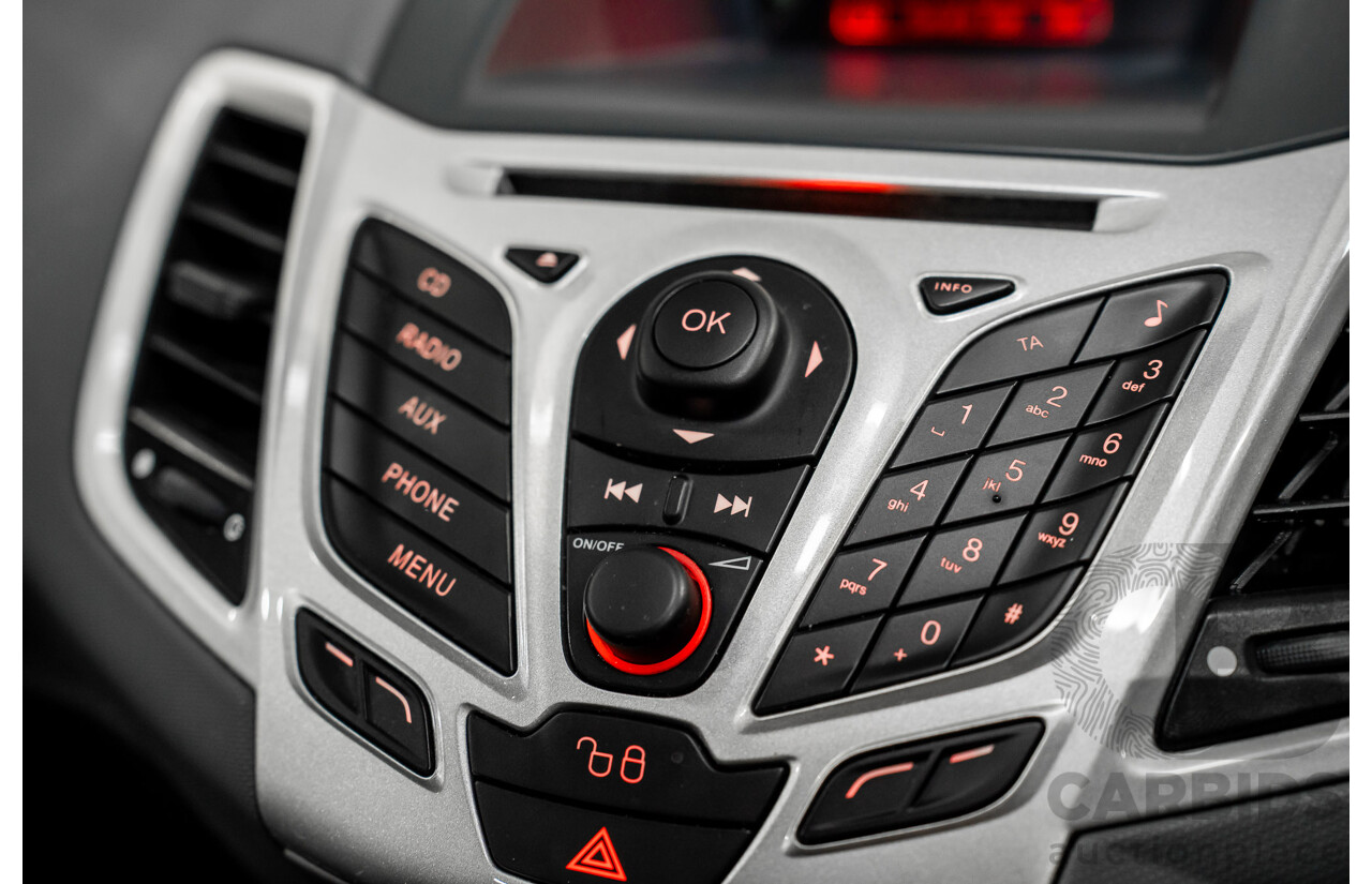 3/2013 Ford Fiesta Zetec WT 5d Hatchback True Red 1.6L