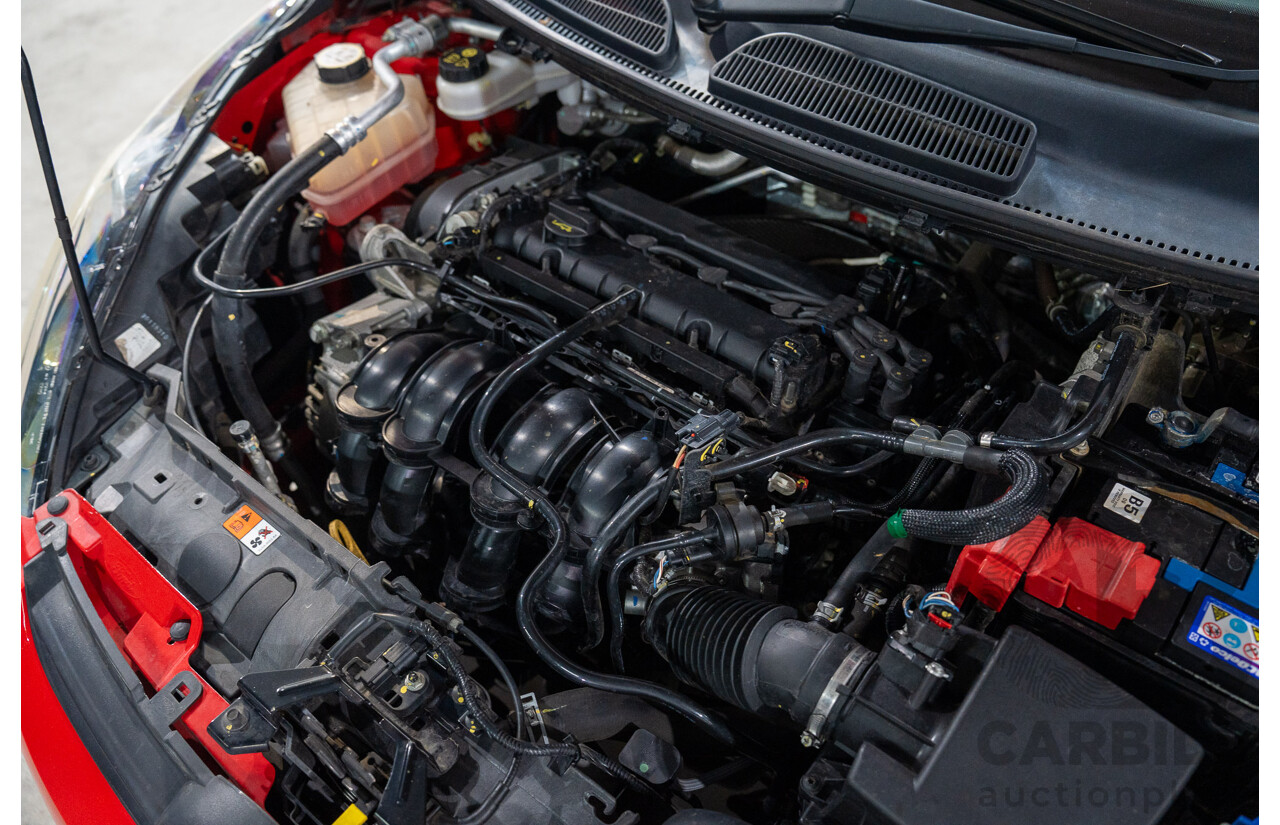 3/2013 Ford Fiesta Zetec WT 5d Hatchback True Red 1.6L