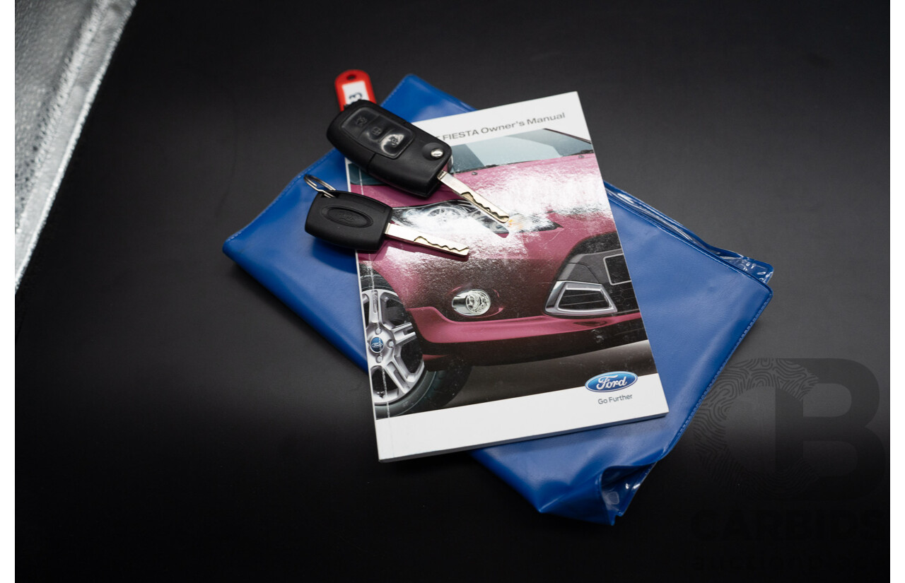 3/2013 Ford Fiesta Zetec WT 5d Hatchback True Red 1.6L