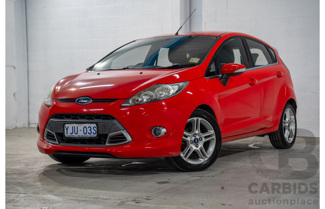 3/2013 Ford Fiesta Zetec WT 5d Hatchback True Red 1.6L