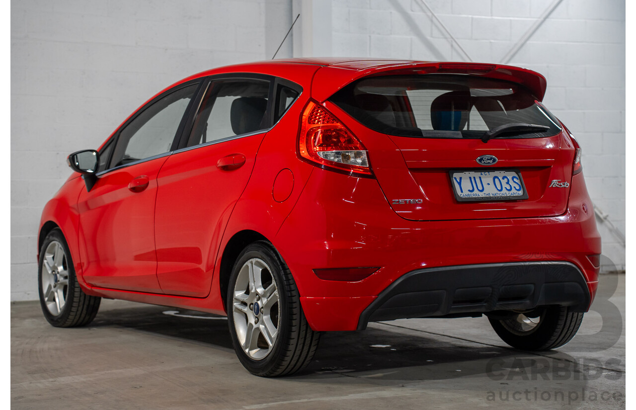 3/2013 Ford Fiesta Zetec WT 5d Hatchback True Red 1.6L