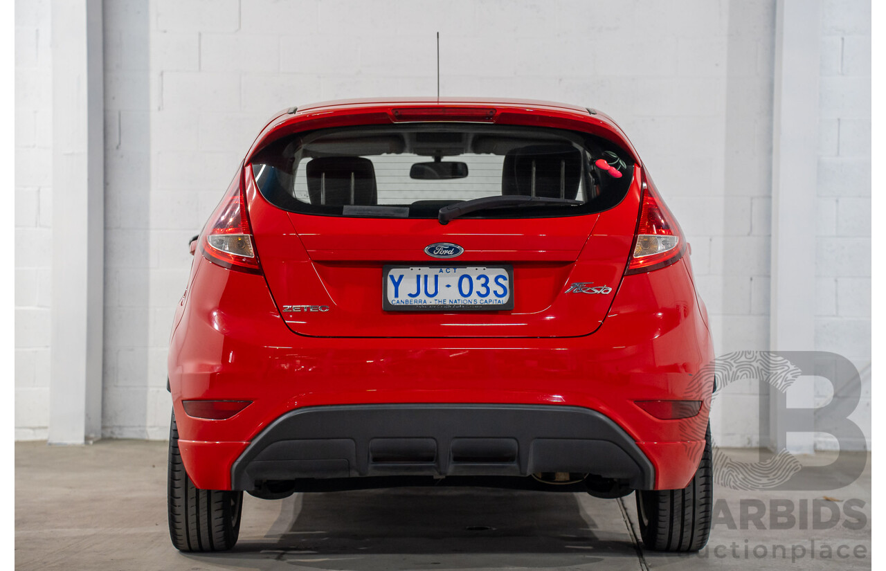 3/2013 Ford Fiesta Zetec WT 5d Hatchback True Red 1.6L