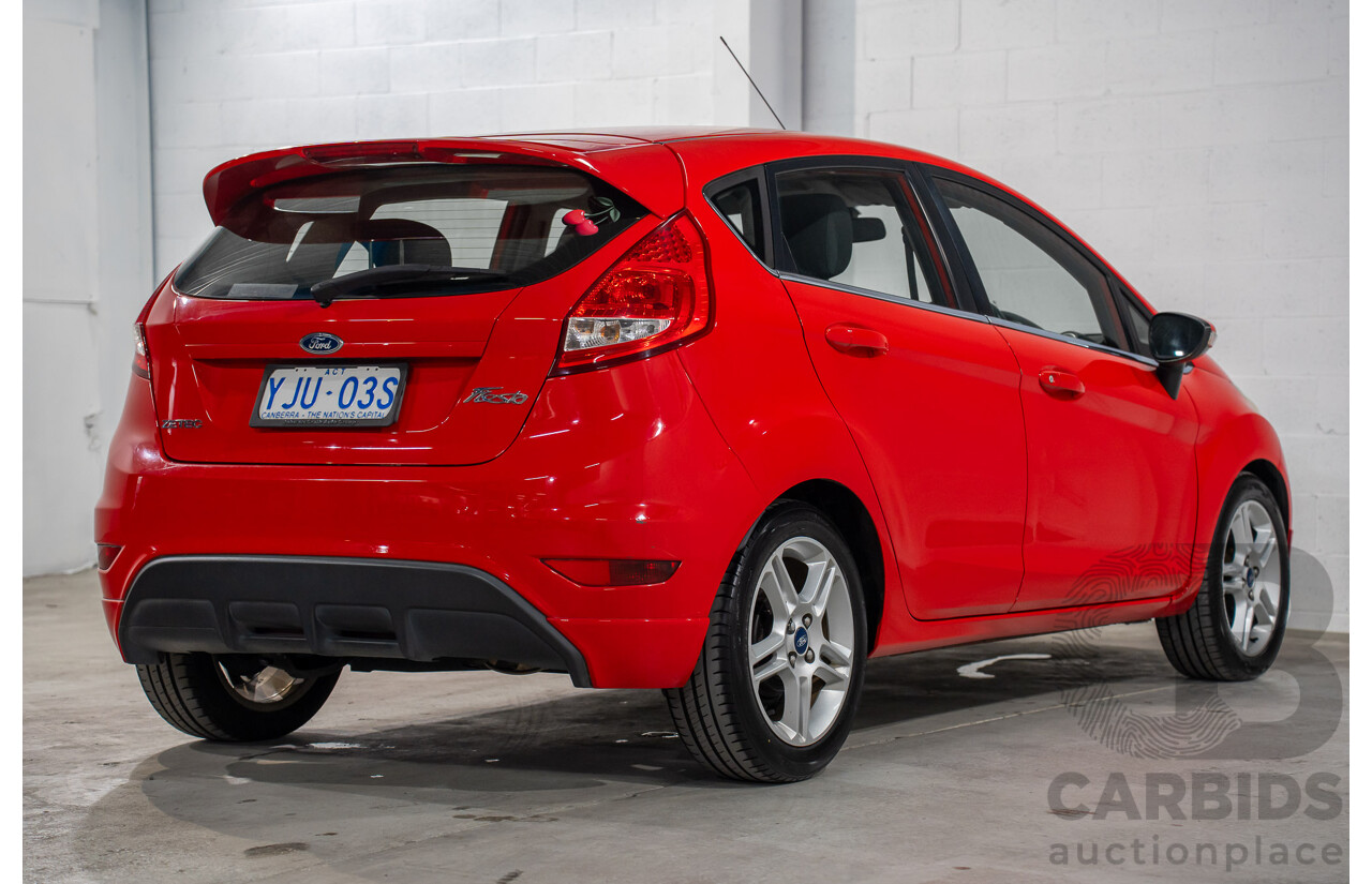 3/2013 Ford Fiesta Zetec WT 5d Hatchback True Red 1.6L