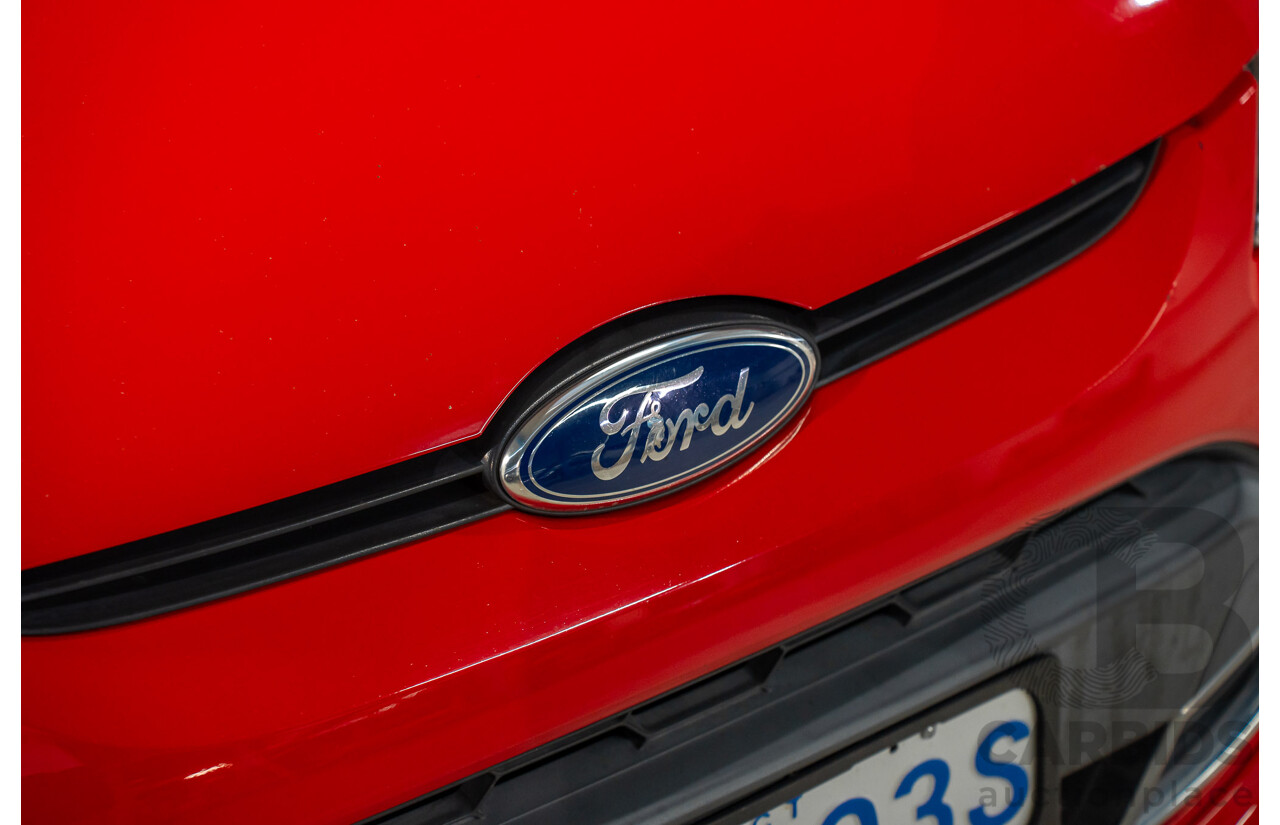 3/2013 Ford Fiesta Zetec WT 5d Hatchback True Red 1.6L