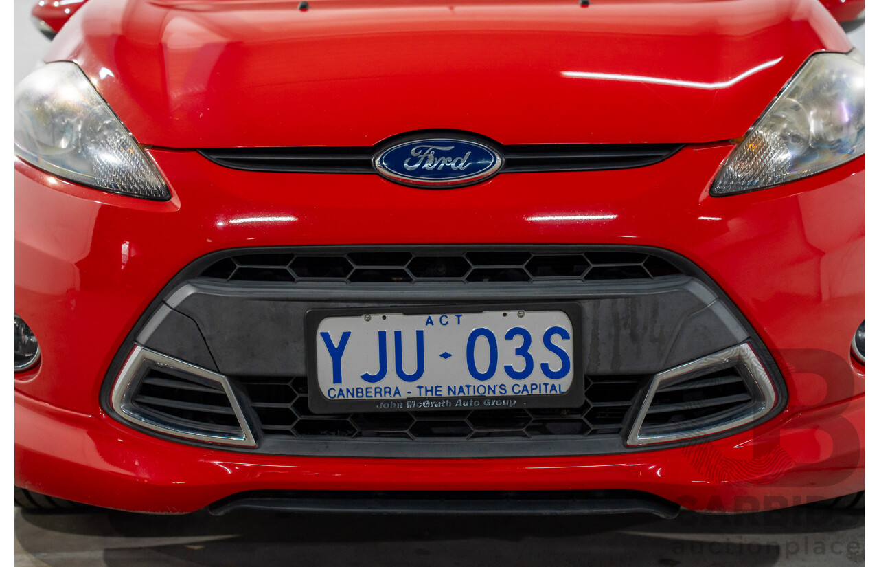 3/2013 Ford Fiesta Zetec WT 5d Hatchback True Red 1.6L