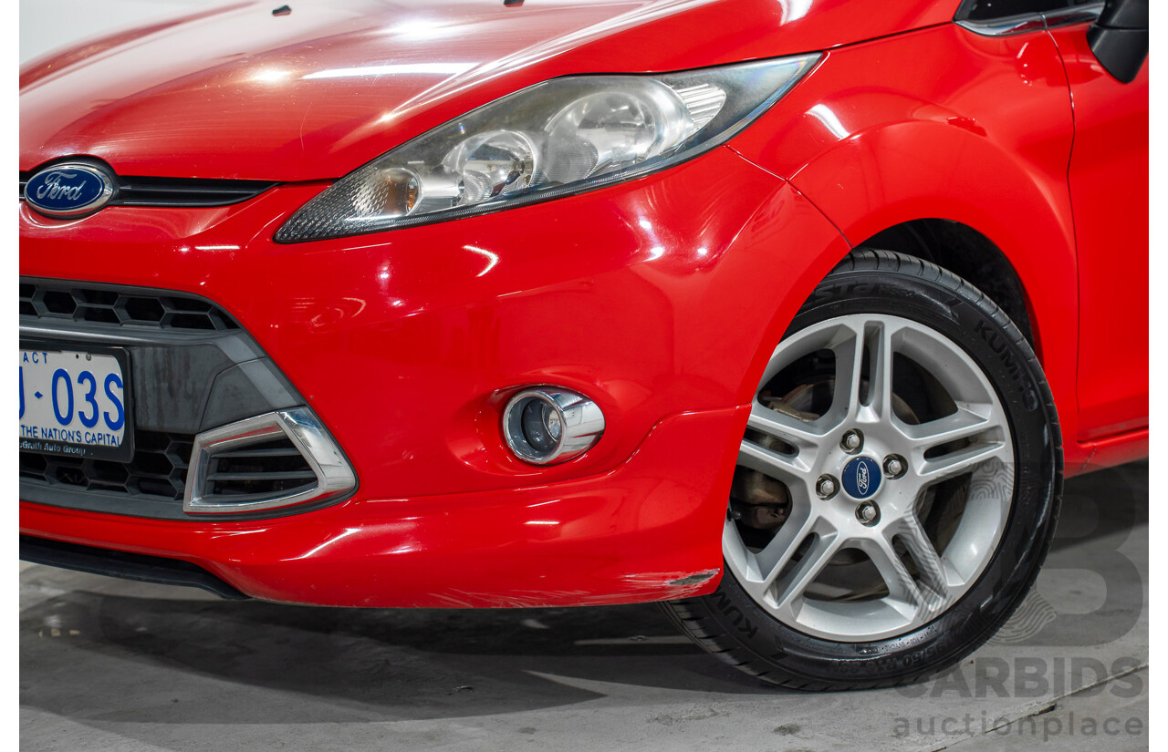 3/2013 Ford Fiesta Zetec WT 5d Hatchback True Red 1.6L